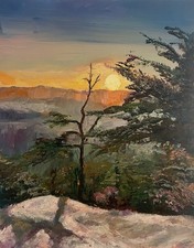 Appalachian sunset canyon - appalachian,