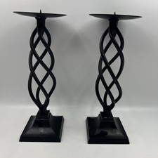 Twisted Metal Pillar Candle