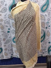 Large Hand Block Printed