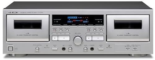 Teac double cassette deck - double,