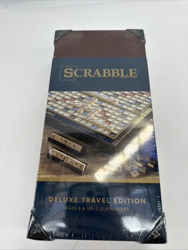 Scrabble deluxe travel edition - deluxe,