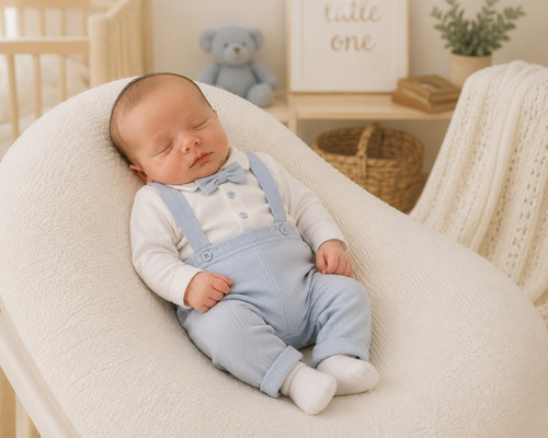 Spanish baby boy - baby, knitted