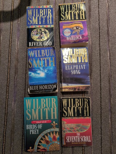 Wilbur smith book bundle - book,