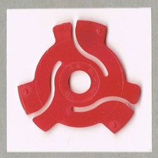 Vinyl Record Adapter X1 Red