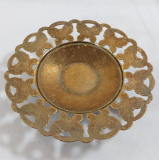 Brass Coin Trinket Pedestal