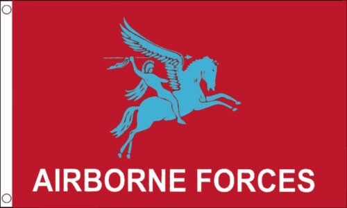 Pegasus airborne flag x - pegasus,