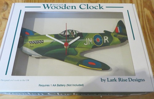 Spitfire wall clock new - wall, boxed