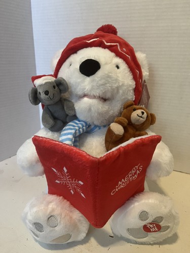 Story telling christmas bear - story,