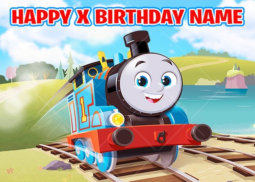 Thomas the tank cake - the,