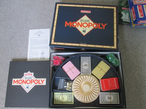 Deluxe monopoly 1986 - monopoly,