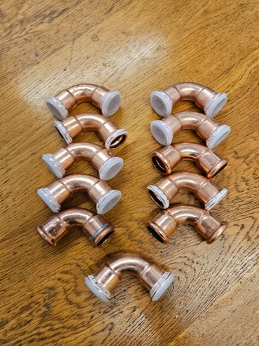 22mm copper press fit - , 90⁰