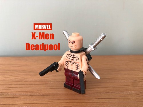 Lego inspired marvel deadpool - lego,