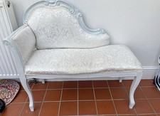 Grey Two-Seater Small Settee