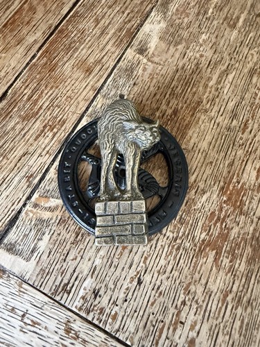 Isle man manx cat brass - of,