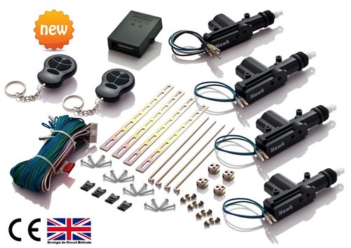 Remote central locking cable - central,