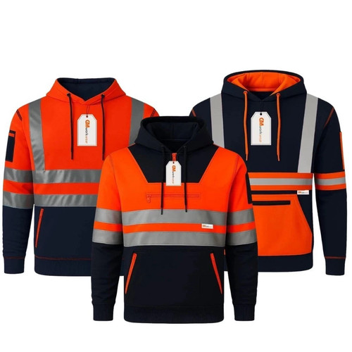 Vis hoodie class fleece - vis, 3