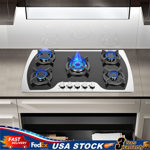 Gas cooktop stove top - cooktop,