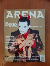 Arena magazine   No. 43 Dec/Jan 93/94  Bono U2/Michael Hutchence/Martin Scorsese