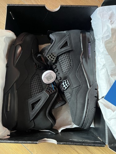 Jordan black cat uk9 - black,