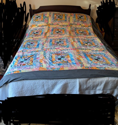 Patchwork bedspread 2 - bedspread,