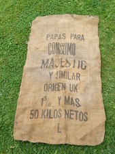 Papas Majestic Vintage Hessian Potato Sack