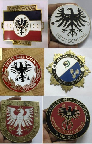 Adac german car badges - badges, of