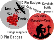Poppy Badge Remembrance Day