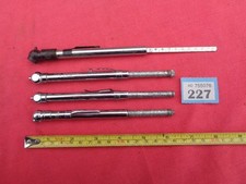 4 x Schrader Tyre Valve Air Pressure Gauges  Bike, Motorcycle Job Lot #227