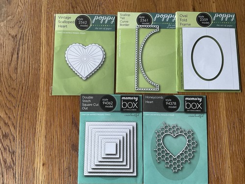 Memory box cutting die - box, sets