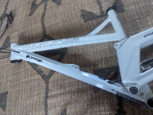 Orange stage evo mtb frame - orange,