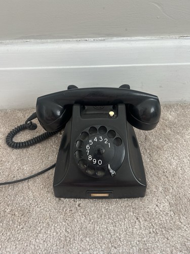 Vintage black bakelite - black, ptt
