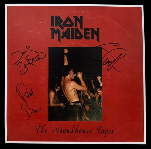 Signed iron maiden paul dianno - maiden,