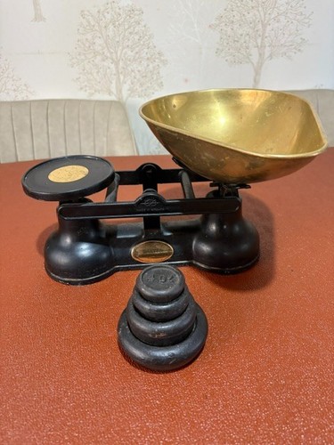 Vintage salter scale with - vintage,