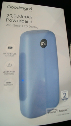 Goodmans 000mah power - goodmans,