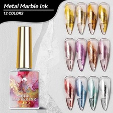 LD  Metal Marble Ink Set, 12