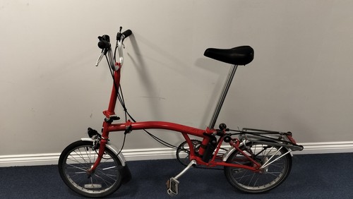 Brompton folding folder - folding, bike