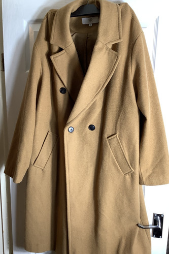 Faux mohair camel - faux,