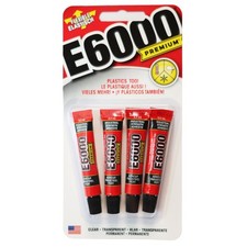 E6000 PREMIUM 4 Pack of 5.3ml