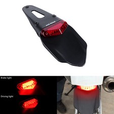 For Honda CRF EXC Universal LED Rear Tail Stop Brake Driving Light Fender Enduro