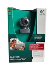 Logitech - C200 Webcam / USB camera / Network Meeting's / Webex / Teams / Skype 