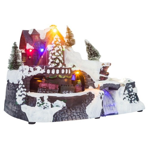 Light christmas festive - up,