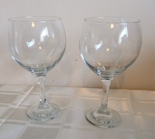 Two Extra Large Wine Goblets