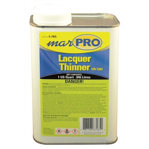Marpac 7465 lacquer - 6-7465, thinner