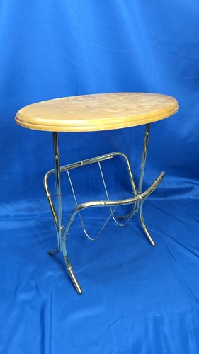 Oak oval side - oak, table