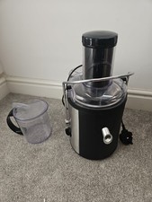 Cookworks XJ-8K129 Spin Super Juicer 1L Capacity 700W 2 Speed Easy Clean - Black