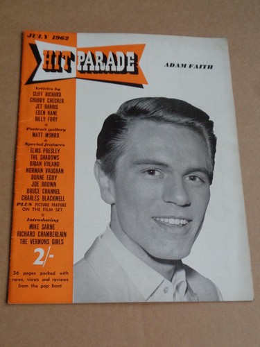 Hit parade magazine july 1962 - july,