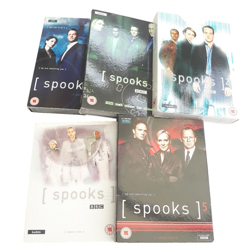 Spooks seasons dvd box - spooks,