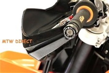 R&G BLACK BAR END SLIDERS KTM