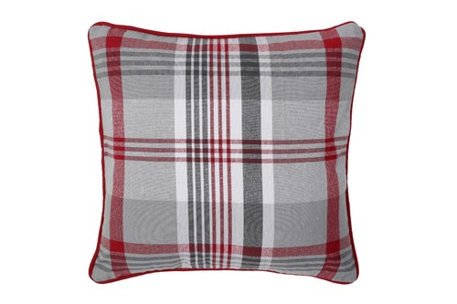 Tartan check cushion covers - tartan,