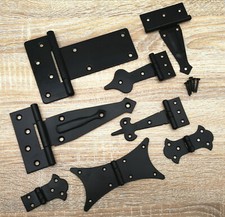 BLACK ANTIQUE ORNATE CHEST BOX